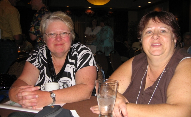 Lifelong friends and travelling pals
Sandra Spielman, Brenda MacDonald 